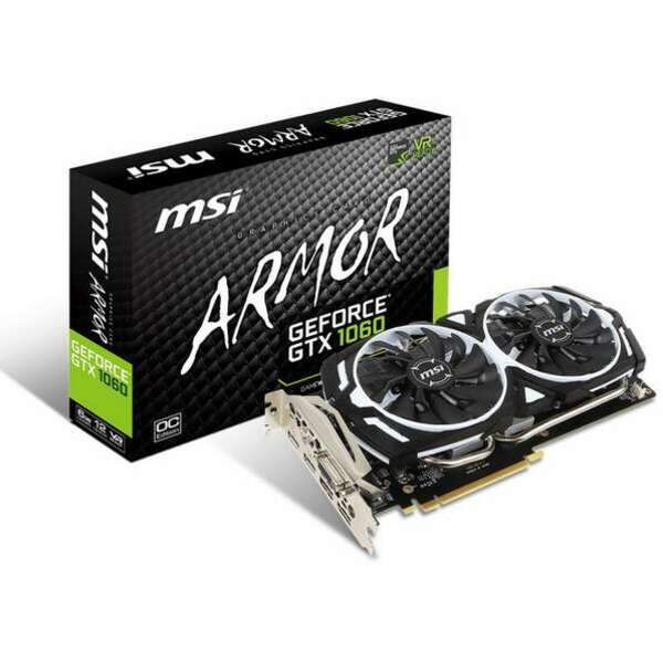 MSI GTX 1060 ARMOR 6G OCV1 02019083