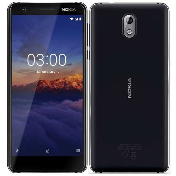 Nokia 3.1 DS Black Dual Sim