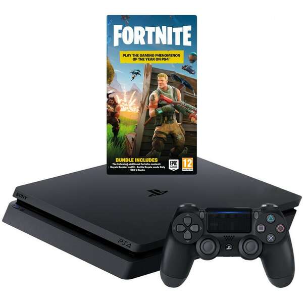 SONY PS4 500GB Fortnite + Grand Theft Auto 5