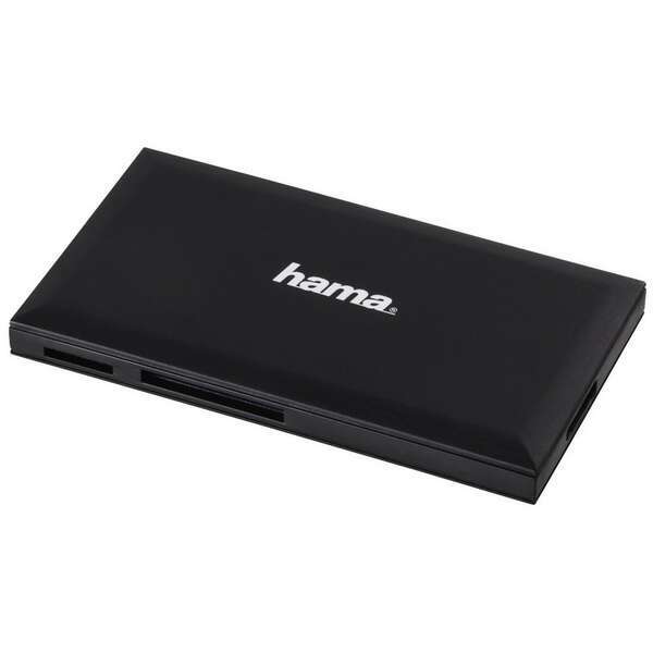 HAMA USB 3.0  SD/microSD/CF/MS crni