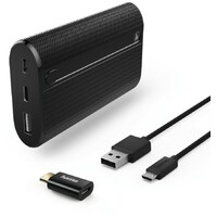 HAMA Power bank X7 7800 mAh Black
