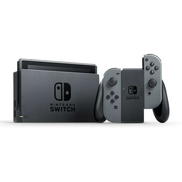 NINTENDO SWITCH CONSOLE (Gray Joy-Con)