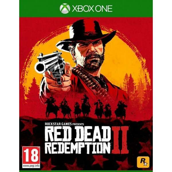 X BOX One S 1TB White + Red Dead Redemption 2