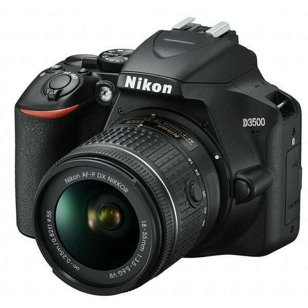 NIKON D3500 + AF-P 18-55 VR POKLON torba i kartica 16GB