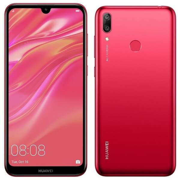 HUAWEI Y7 2019 Coral Red