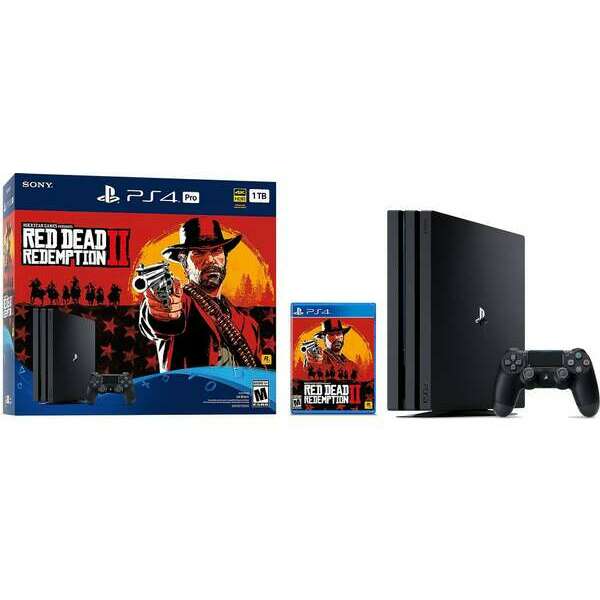 SONY PS4 1TB Pro + Red Dead Redemption 2