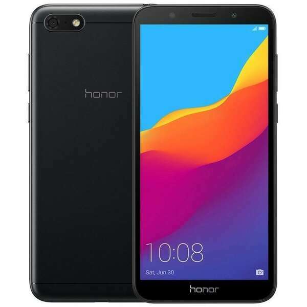 Honor 7S Black + selfie stick