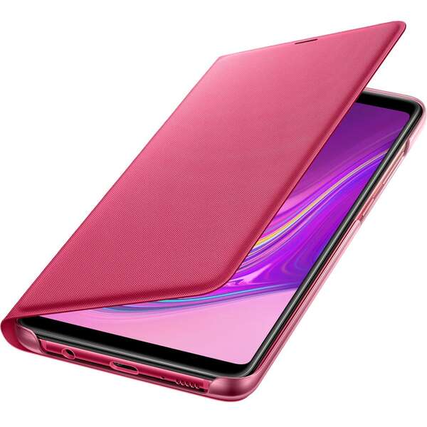 Samsung maska sa preklopom A9 2018 pink