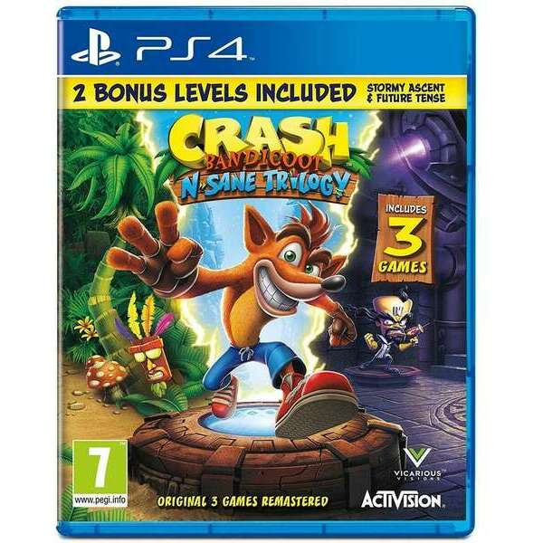 Crash Bandicoot N. Sane Trilogy 2.0 ACTIVISION BLIZZARD PS4 