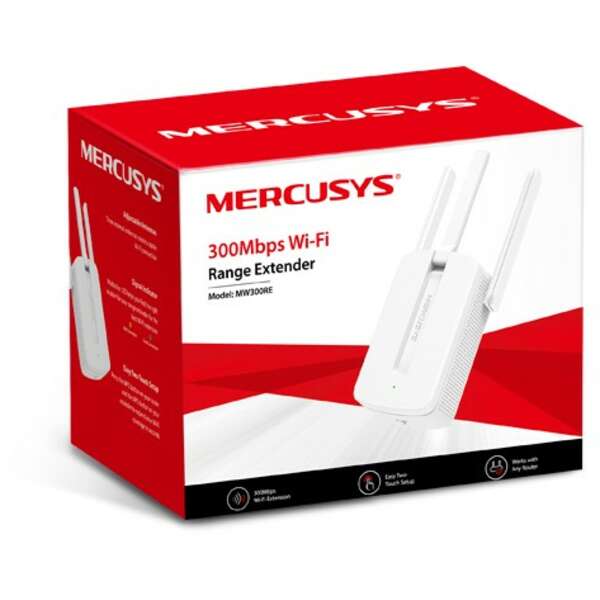 Mercusys MW300REv3, 3 x MIMO, 300Mbps
