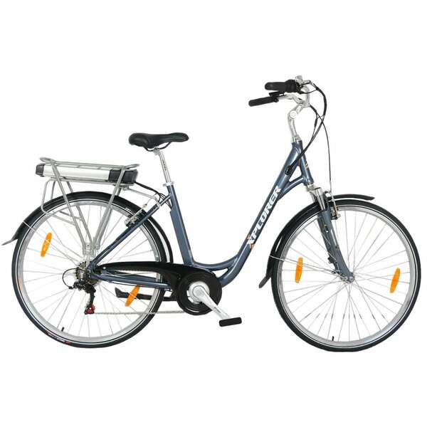 XPLORER E BIKE SILVER LINE LADY 26