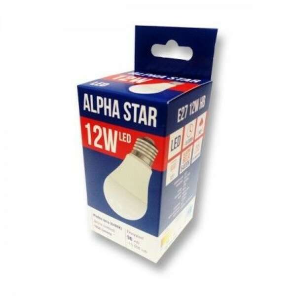 ALPHA STAR E27 12W HB 6400K