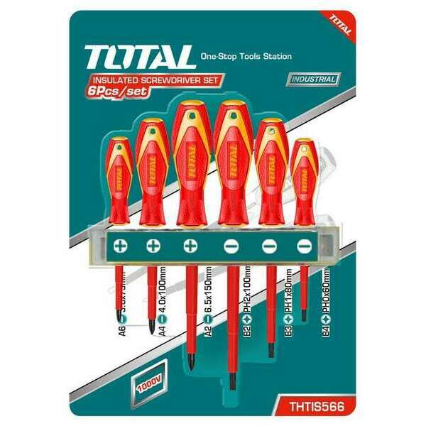 TOTAL THTIS566 6-delni izolovani set odvijaca