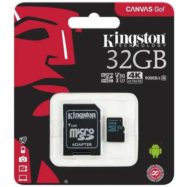 KINGSTON SDCG2/32GB UHS U3 + ADAPTER