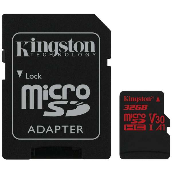 KINGSTON SDCR/32GB UHS U3 + ADAPTER