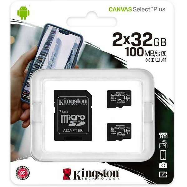 KINGSTON SDCS2/32GB-2P1A CL10 dvopak 