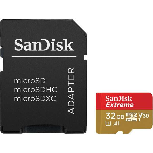 SANDISK SDHC 32GB V30 UHS-I U3+ SD Adap.