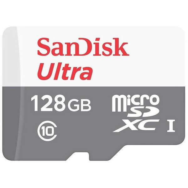 SANDISK SDXC 128GB 80MB/s Class 10 +Adap.