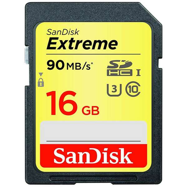 SANDISK SDHC 16GB Class 10 UHS-I U3
