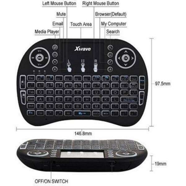 X WAVE K10 TV/PC/ANDROID/PS3/XBOX
