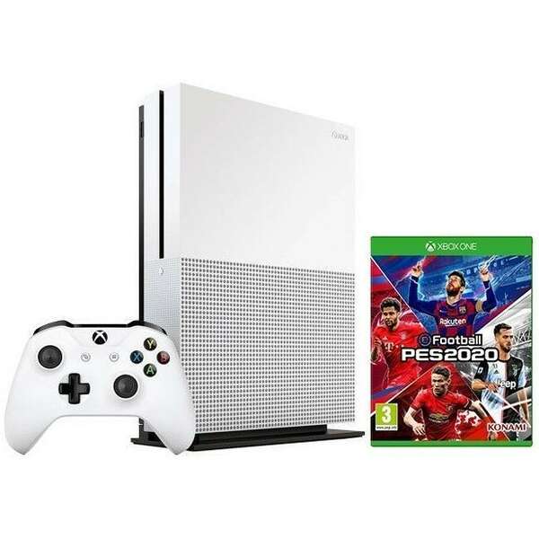 XBOXONE S Console 1TB White + PES 2020