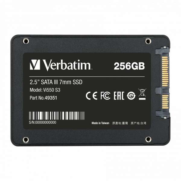 VERBATIM SSD 256GB Vi550 S3 49351