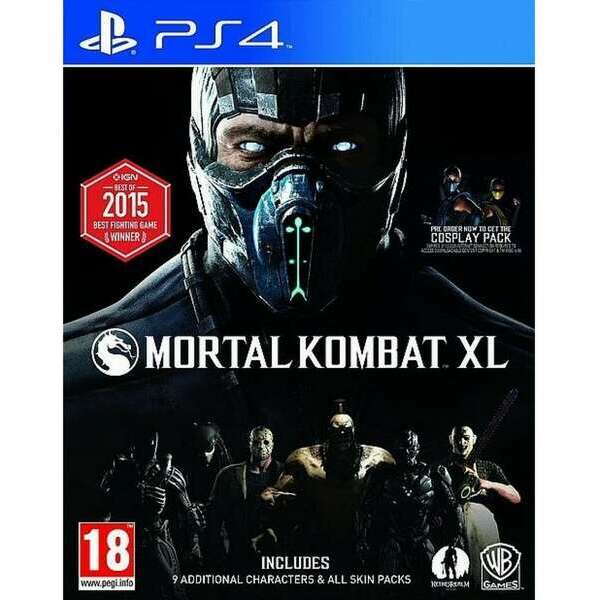 PlayStation PS4 500GB Slim + Mortal Kombat XL 