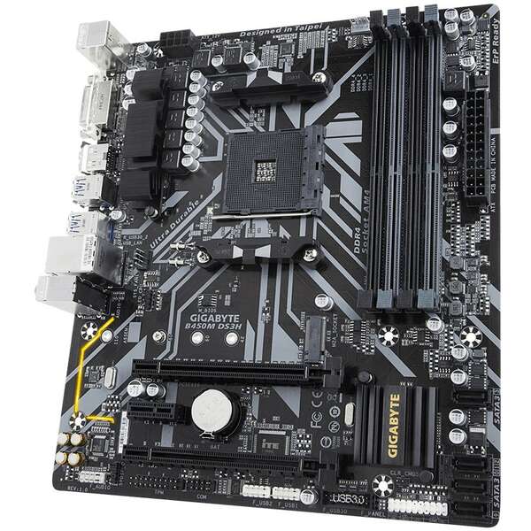 GIGABYTE AM4 B450M-DS3H