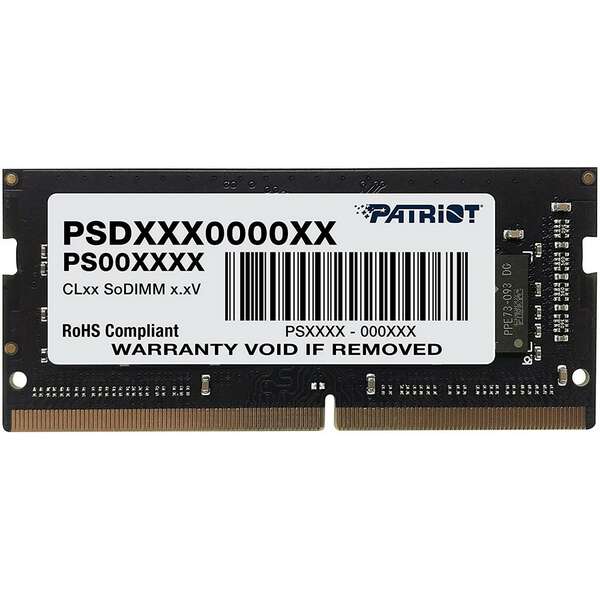 Patriot SODIMM DDR4 8GB 2400MHz Signature PSD48G240081S