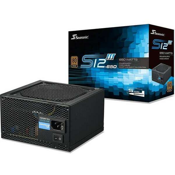 Seasonic S12III Bronze 650W SSR-650GB3