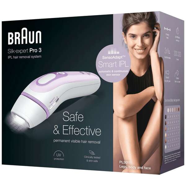 BRAUN IPL PL3011 WHT/LAV BOX