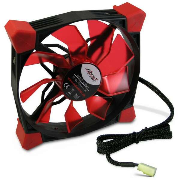 INTERTECH Fan 120mm Nitrox N-120-R LED