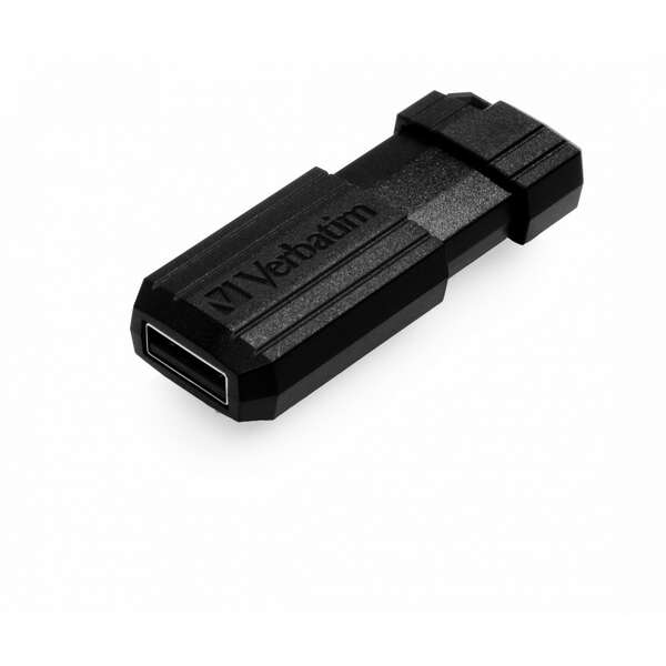 VERBATIM PINSTRIPE 32GB BLACK 