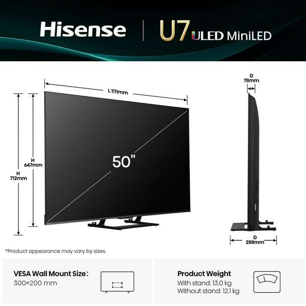 HISENSE H50U7QF