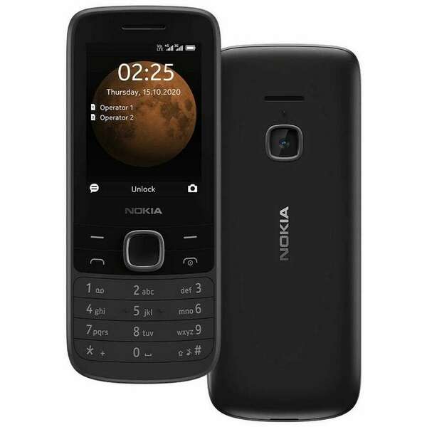 NOKIA 225 4G DS Black DS