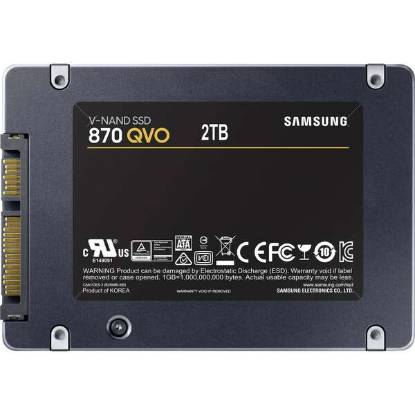 Samsung SSD 2TB 870 QVO MZ-77Q2T0BW