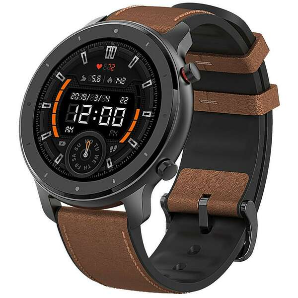 AMAZFIT GTR 47 mm LITE Smart Watch aluminium black