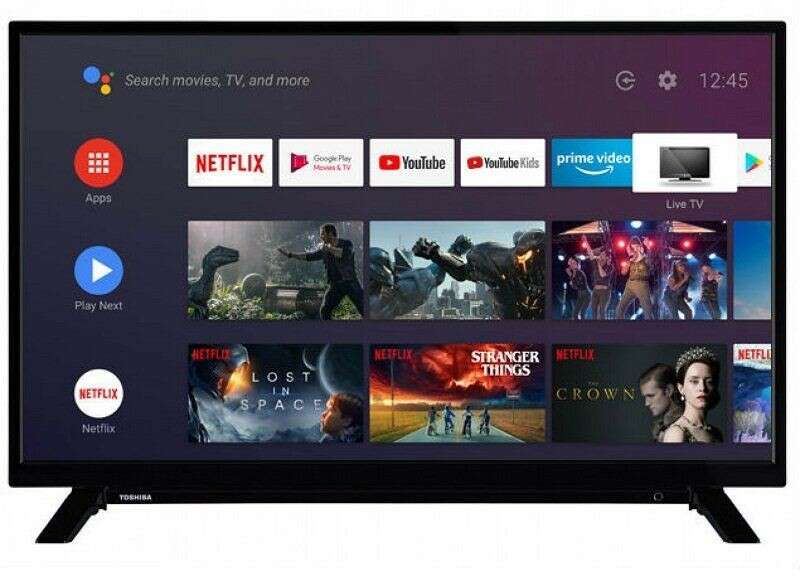 TOSHIBA 32WA2063DG android