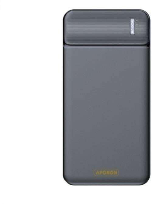 APOLLON Power bank 10000 mAh crni