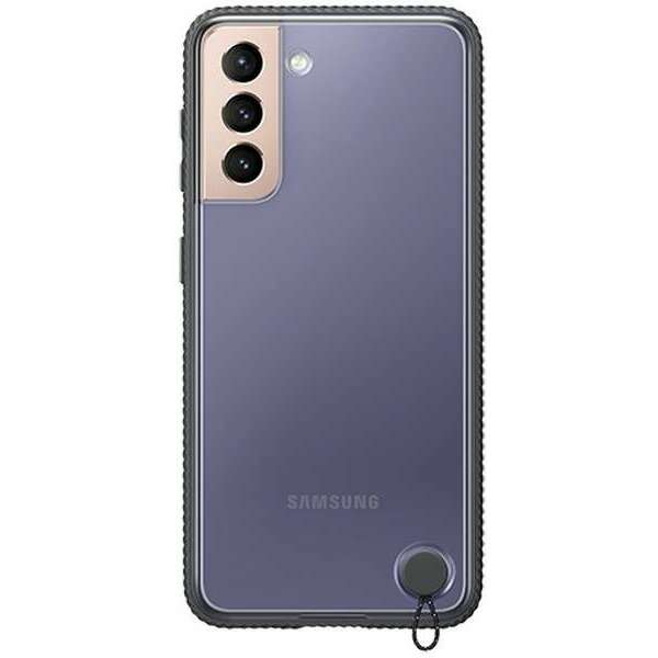 SAMSUNG CLEAR PROTECTIVE MASKA S21+ CRNA