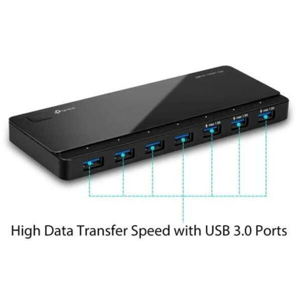 TP-LINK UH700 USB PRENOSNI HUB 7XUSB 3.0