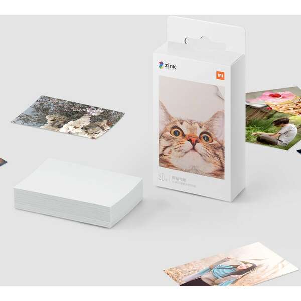 Xiaomi mi portable Phote Printer Paper 2x3-inch 20-sheets