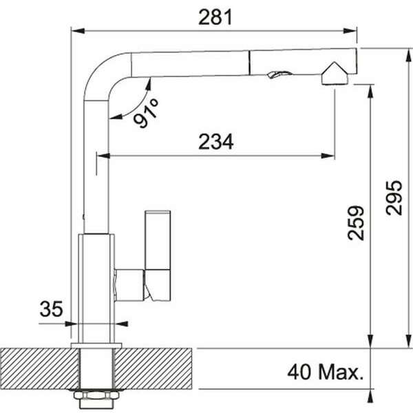 FRANKE MARIS-D HROM-CRNA 115.0392.382