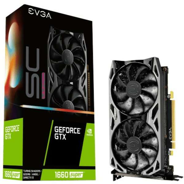 EVGA GTX 1660 SC U 06G-P4-1068-KR 6GB GDDR6