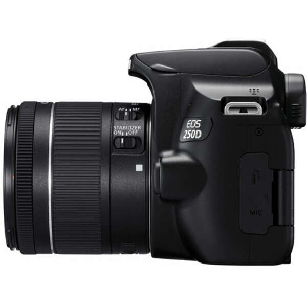 Canon EOS 250D+18-55mm (crni)