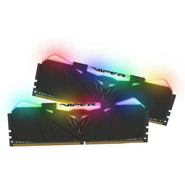 Patriot Viper RGB BLACK heatshield DDR4 16GB 2x8GB 3600MHZ PVR416G360C8K
