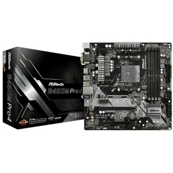ASROCK B450M PRO4