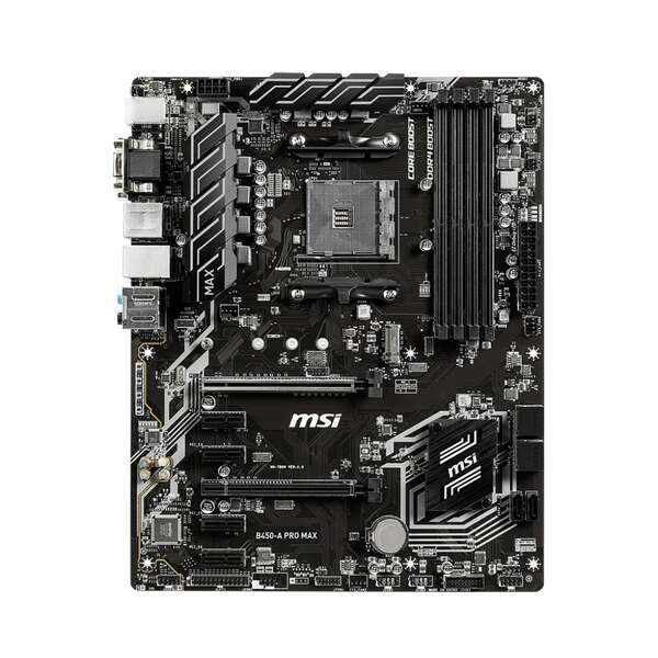 MSI B450-A PRO MAX VGA/HDMI/DVI/M.2