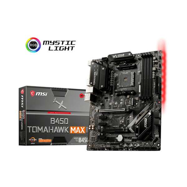 MSI B450 TOMAHAWK MAX II DVI/HDMI/M.2