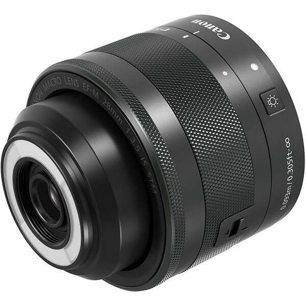 Canon objektiv EF-M 28mm F3.5 macro STM (za M sistem)